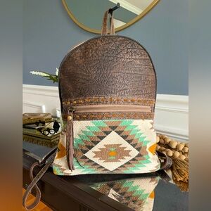 Myra Bag Absol Leather Backpack NWOT